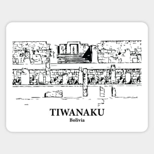 Tiwanaku - Bolivia Sticker
